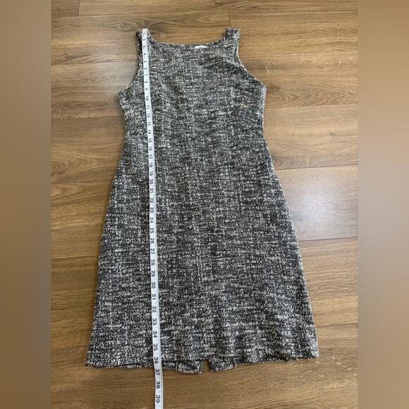 M.M. Lafleur "The Lydia" Twist Strap Boucle Tweed Sheath Dress Size 8 - Picture 13 of 13